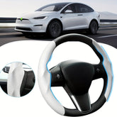 Suitable for Tesla model 3/Y steering wheel cover model 3 ultra-thin sweat absorption